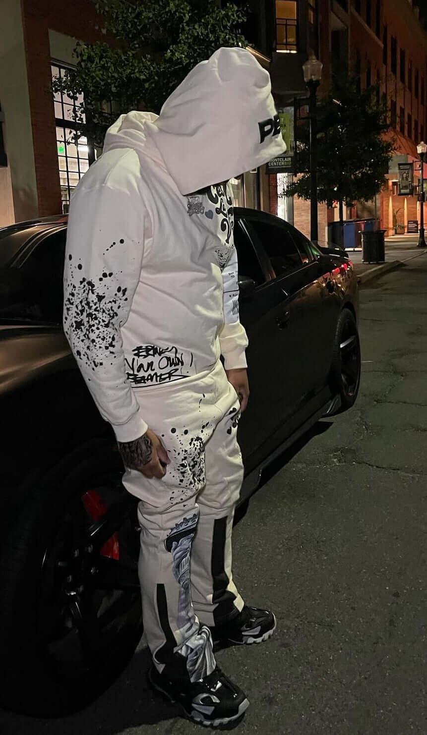 C'est La Vie Sweatsuit Beige - Playbenchi